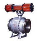 氣(qì)動固定式球閥 氣動固定式球閥