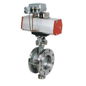 氣動法蘭式彈性硬密封蝶閥 氣動法蘭式(shì)彈性硬密(mì)封蝶閥