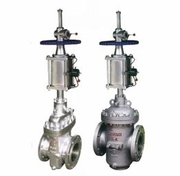 氣動平板閘閥 氣(qì)動平板閘閥