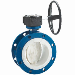 法蘭襯氟蝶閥 法蘭襯氟蝶閥