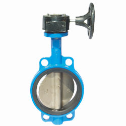 蝸輪對夾襯膠蝶閥 蝸輪對夾襯膠(jiāo)蝶閥