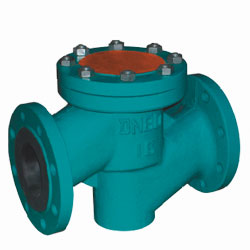 升降式襯(chèn)膠止回閥 升降式襯膠止回閥(fá)