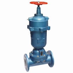 常(cháng)開式氣動襯氟隔膜閥 常(cháng)開式氣動襯氟隔膜閥