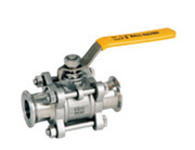 三片(piàn)式快裝球閥 三(sān)片式(shì)快裝球閥