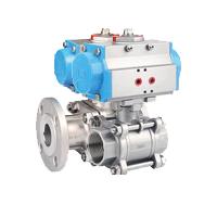 氣動不鏽鋼球閥(fá) 氣(qì)動不(bú)鏽鋼球閥