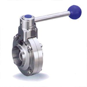 衛生級對焊蝶閥 衛生級對焊蝶閥