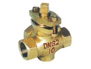 三通內螺紋銅旋塞閥 三(sān)通內螺紋銅(tóng)旋塞閥