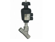 帶手動調節氣(qì)動角座閥 帶手動調節氣(qì)動角座閥