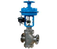 氣動薄膜雙座調節（jiē）閥