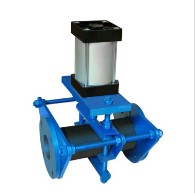 氣動奧襯管夾閥 氣動奧襯管夾閥