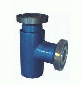 高壓卡箍(gū)角式止回閥 高(gāo)壓卡箍角式止回閥