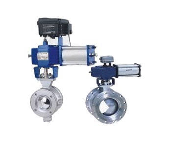 氣動V型調節球閥 氣動V型調節球閥