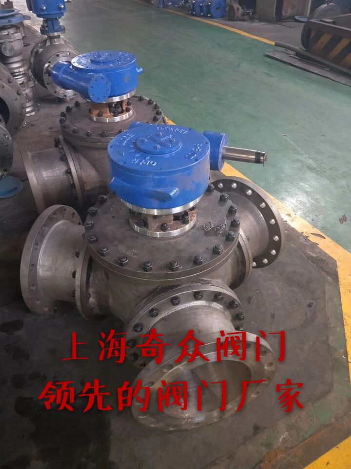 蝸輪不鏽鋼Y型三通球閥 蝸輪不鏽鋼Y型三通球閥(fá)