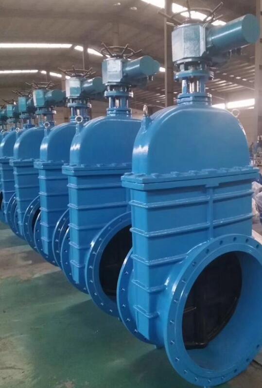 出口電動軟密封閘閥 出口電(diàn)動軟密封閘閥