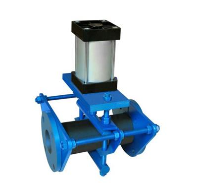 美標氣動裸式管夾(jiá)閥 美標氣動裸式管夾(jiá)閥