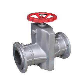 新型結構(gòu)手(shǒu)動管(guǎn)夾閥(fá) 新型結構手動管夾閥