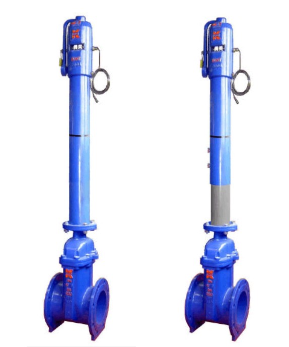柱式直埋型彈性座封閘閥 柱式直埋型彈性座(zuò)封閘閥