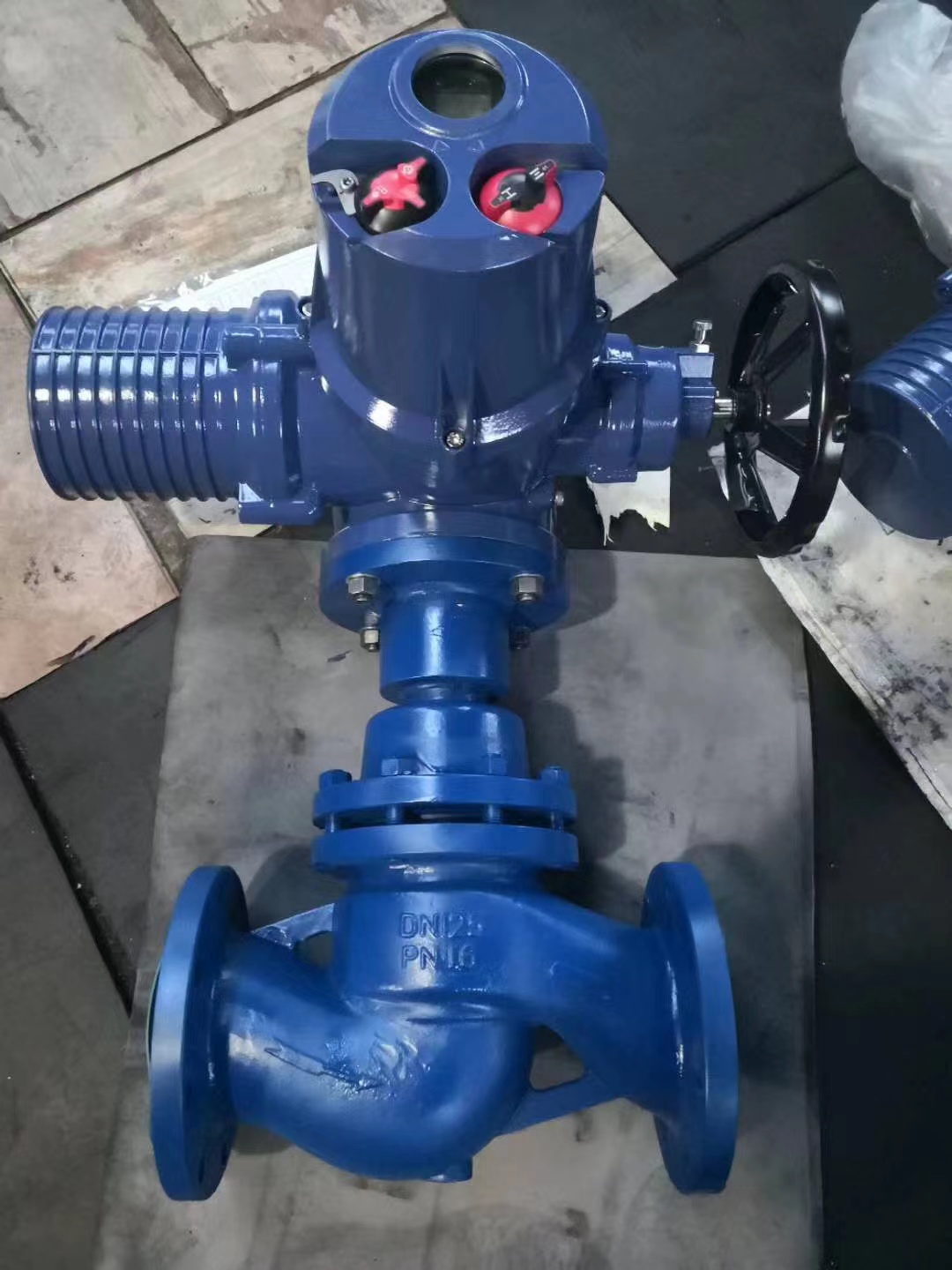 電動防爆調節柱塞閥 電動防爆調節柱塞閥