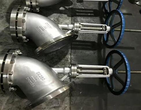 雙(shuāng)相鋼上展式放(fàng)料(liào)閥 雙相鋼上展式放料閥