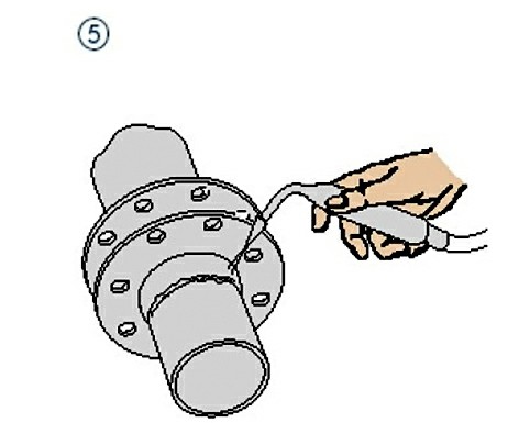 蝶閥安裝示意圖5 蝶閥安裝示意圖5