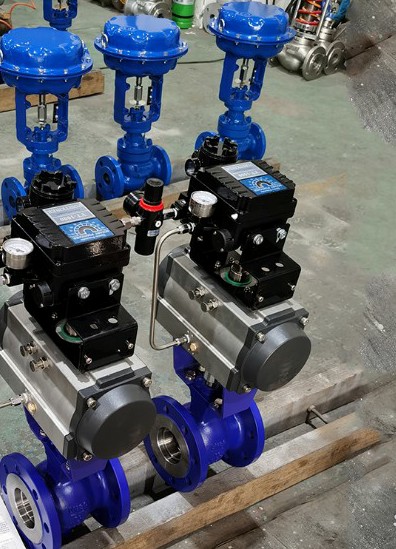 氣(qì)動V型(xíng)調節閥