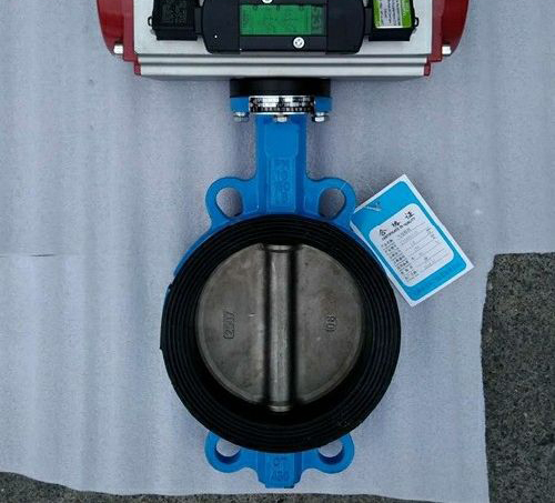 氣動襯膠蝶閥 氣動襯膠蝶(dié)閥