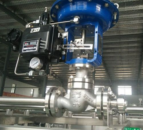 不鏽鋼單座氣動調節閥 不鏽鋼單(dān)座氣動調節閥