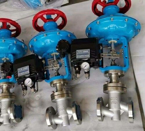 氣(qì)動不鏽(xiù)鋼襯氟(fú)調節閥 氣(qì)動不鏽鋼襯氟調節(jiē)閥