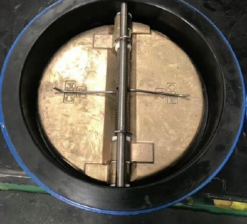 襯膠(jiāo)對夾止回閥 襯膠對夾止回閥