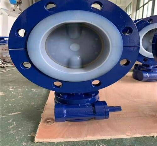 法蘭襯氟蝶閥 法蘭襯(chèn)氟蝶閥