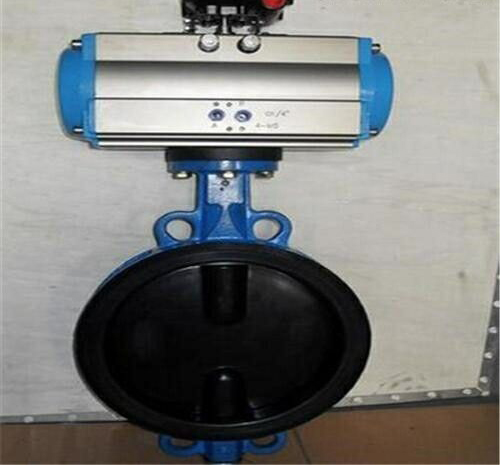 對夾式氣動全襯膠蝶閥 對夾式氣動全襯膠蝶閥(fá)