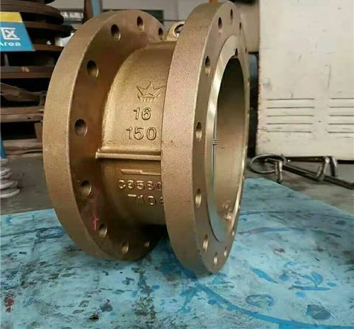 C98500鎳鋁青銅對(duì)夾(jiá)止回閥 C98500鎳鋁青銅對夾止回閥