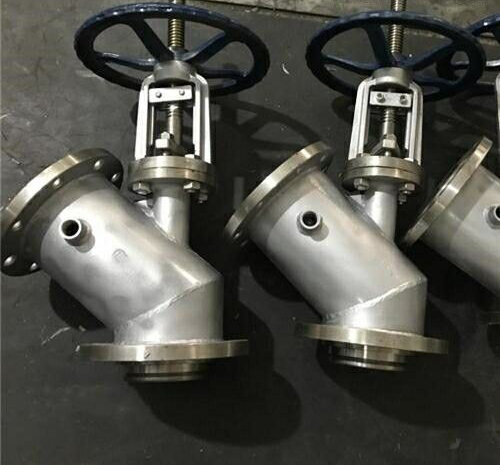 法蘭下展式保(bǎo)溫放料閥 法(fǎ)蘭下展式保溫放料閥