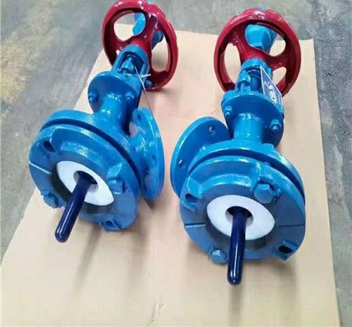 帶電子測溫搪瓷放料閥 帶電子測溫搪瓷放料閥