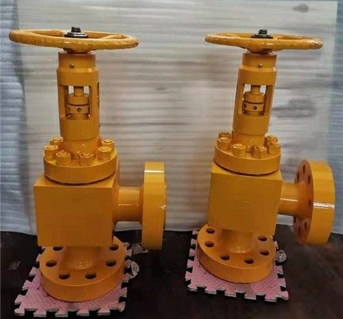高壓(yā)平衡(héng)角式截(jié)止閥 高壓平衡角式截止閥