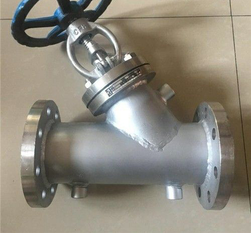 保溫Y型截止閥 保溫Y型截止閥(fá)