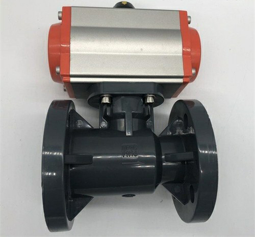 氣動PVC球閥(fá) 氣動(dòng)PVC球閥