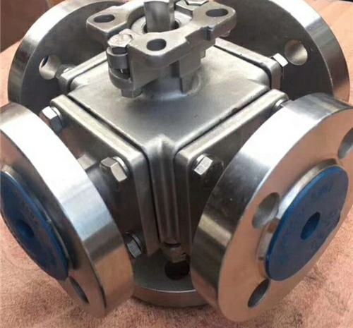 法蘭五通球閥(fá) 法蘭五通球(qiú)閥