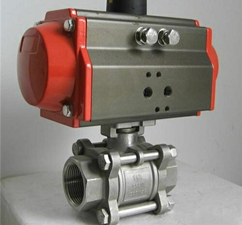 氣(qì)動二片式球閥(fá) 氣動二片式球閥