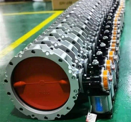 氣動粉塵蝶閥 氣動粉(fěn)塵蝶閥