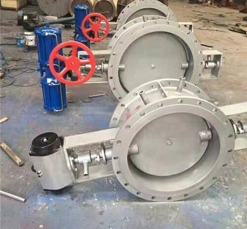 雙水冷超高溫蝶閥 雙水冷超高溫蝶閥