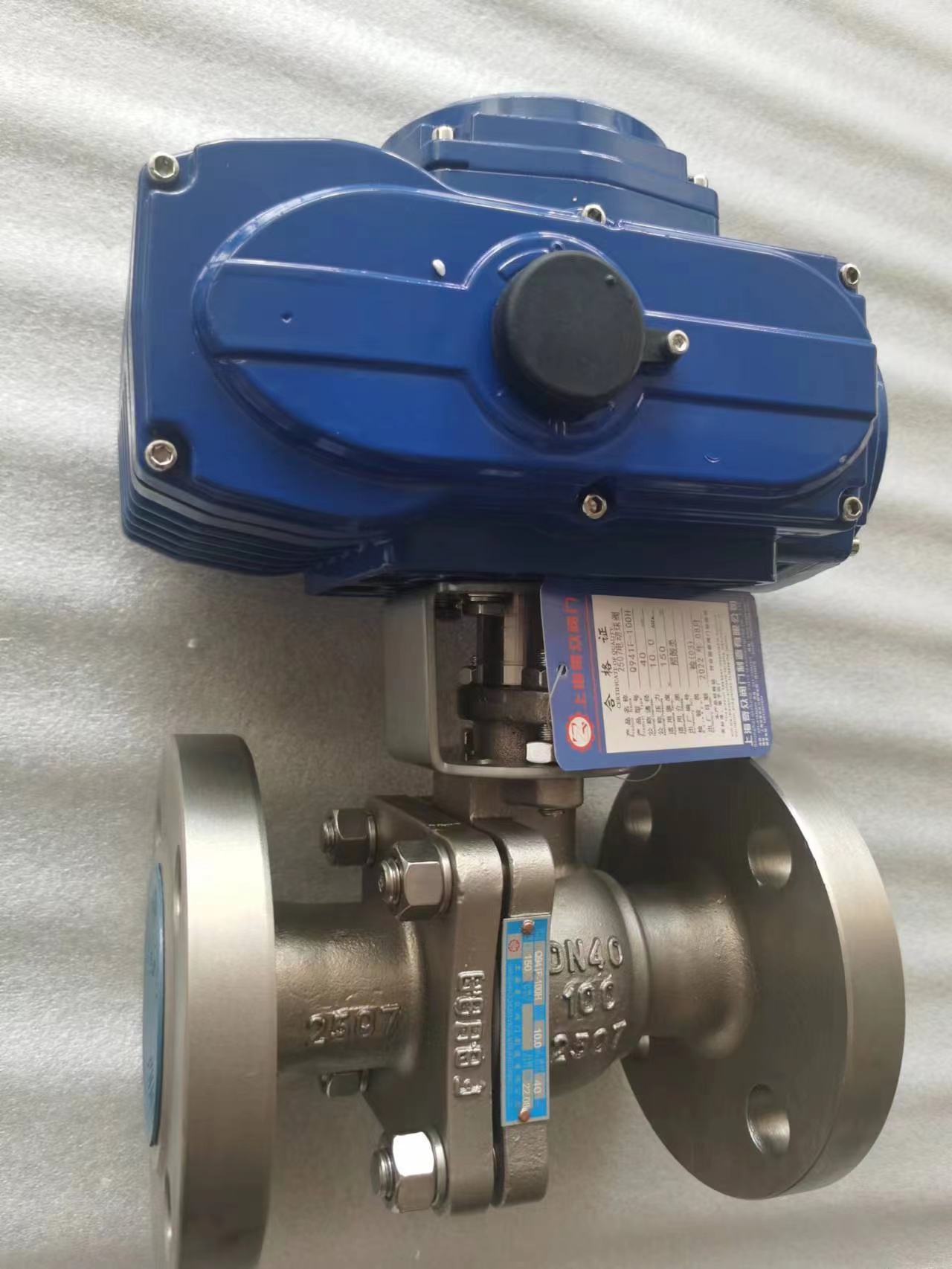 電(diàn)動雙相鋼球閥 電動雙相鋼球閥