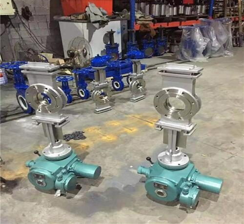 電(diàn)動穿透式刀閘(zhá)閥 電動穿透式刀閘閥