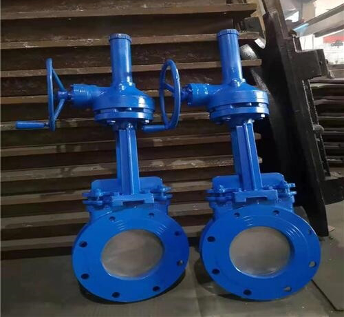 傘齒輪刀閘閥 傘(sǎn)齒輪刀閘閥