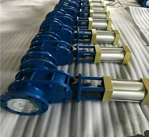 氣動(dòng)雙金屬出料閥 氣動雙金屬出料閥