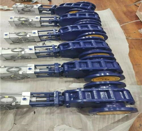 氣動雙(shuāng)閘板出料閥 氣動雙閘板出料閥