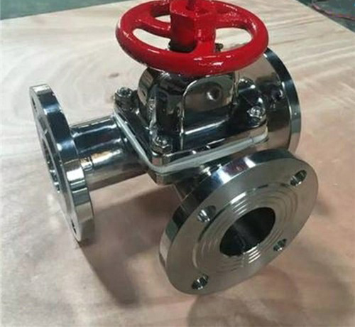 衛生級法蘭三通隔膜閥 衛生級(jí)法蘭三通隔膜閥