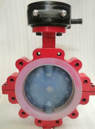 美標凸耳對夾襯氟蝶(dié)閥 美(měi)標凸耳對(duì)夾襯氟(fú)蝶閥