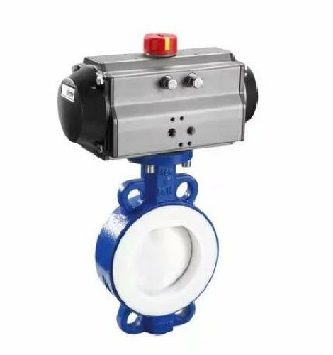 氣動蝶閥_氣動(dòng)對(duì)夾襯氟蝶閥 氣動蝶閥_氣(qì)動對夾襯(chèn)氟蝶閥