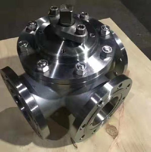 904L不鏽鋼法蘭三通球閥 904L不(bú)鏽鋼法蘭三通球閥